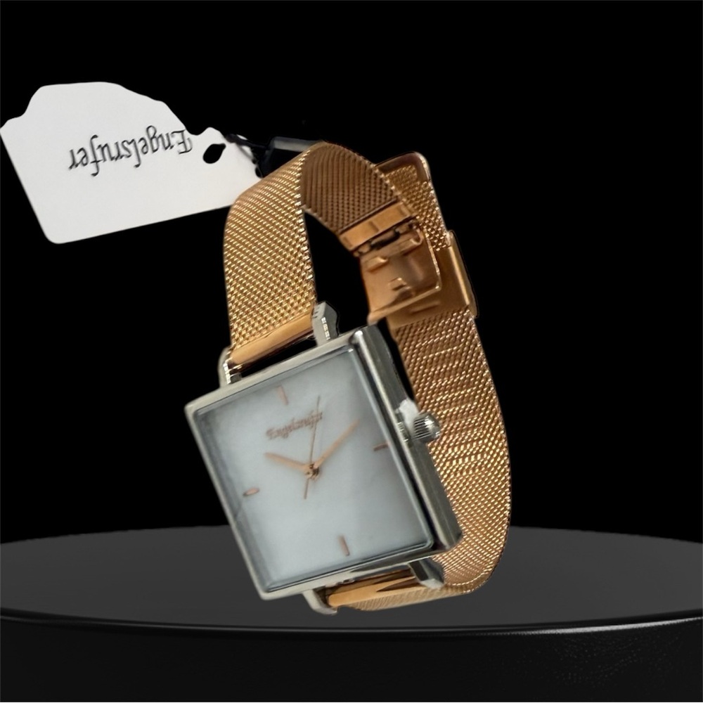 Elegant Silver and Gold Women's Watch